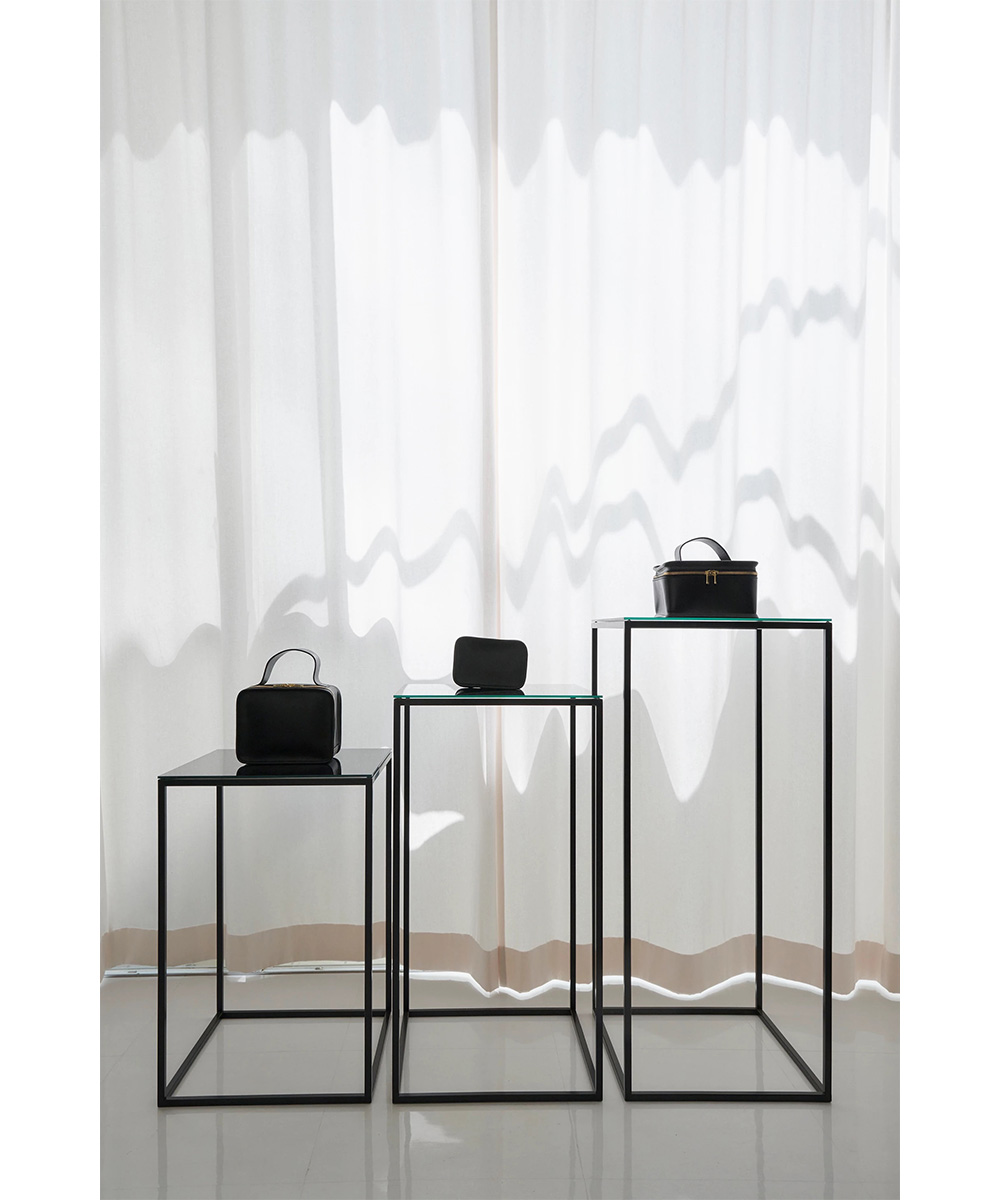 店舗什器 北海道ゼリーチョコレート ブラック&ホワイト 物産展