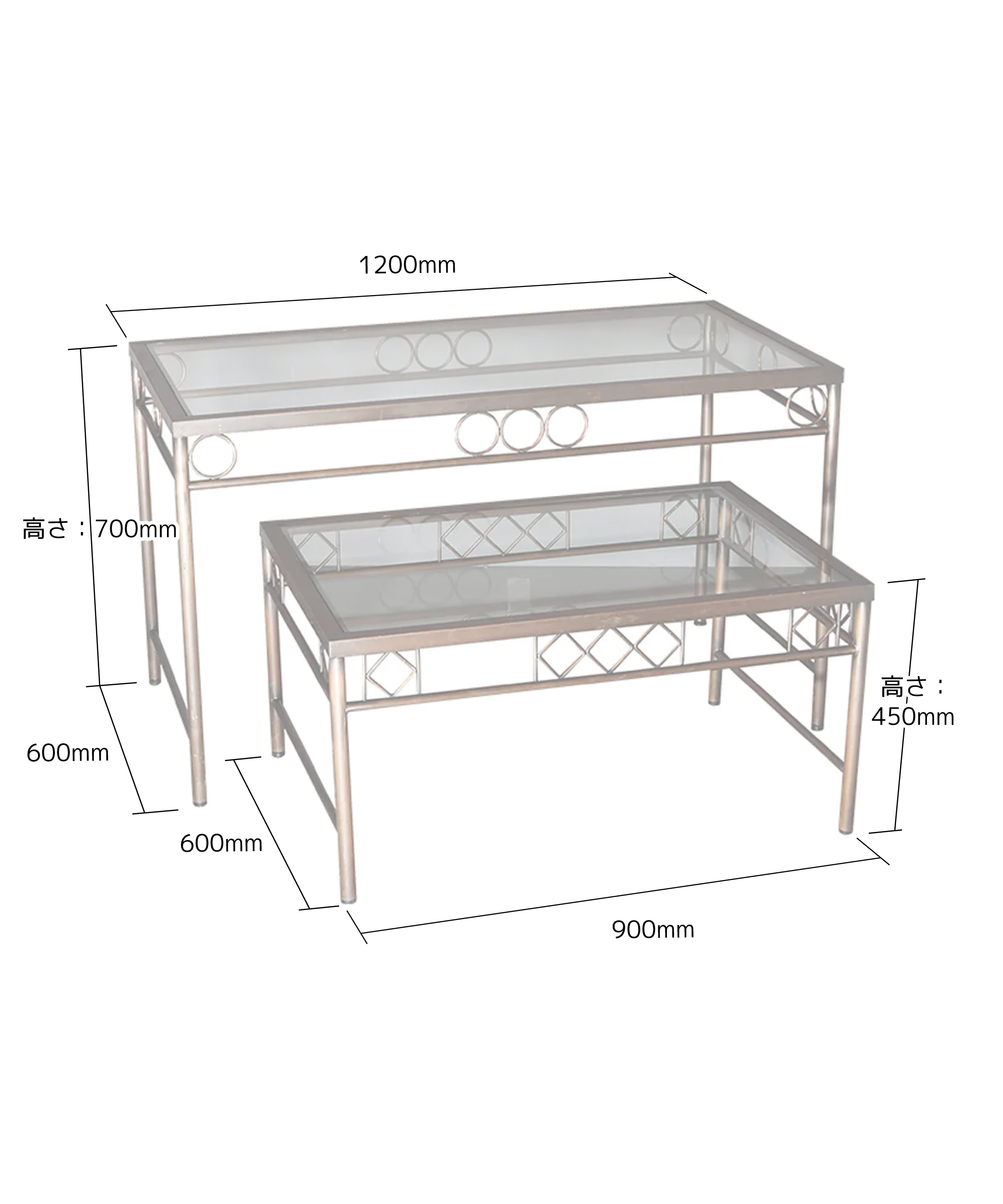 ブロンズ テーブル02