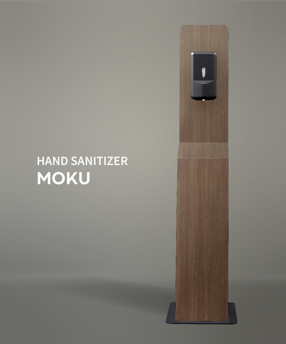 HAND SANITIZER MOKU Floor stand01