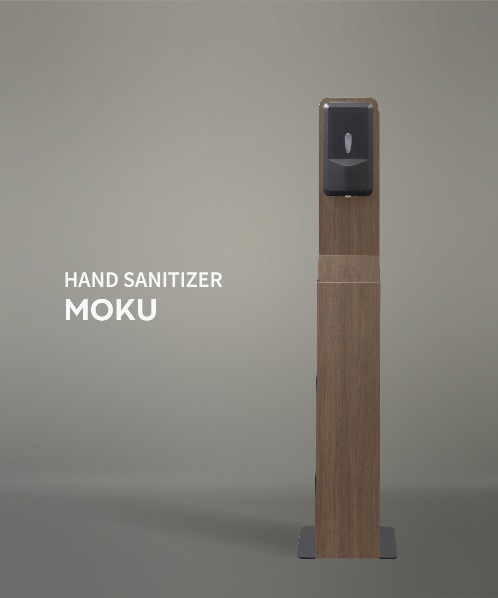 HAND SANITIZER MOKU Floor stand S01