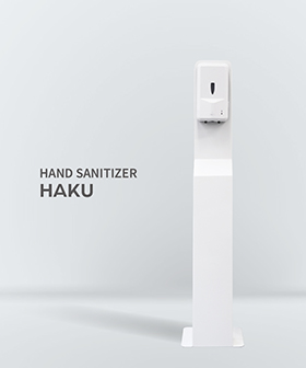 HAND SANITIZER HAKU Floor stand S