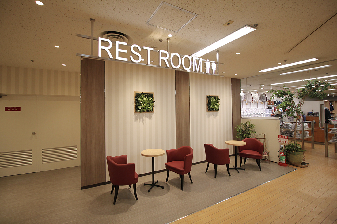 矢尾百貨店 REST ROOM 各階02