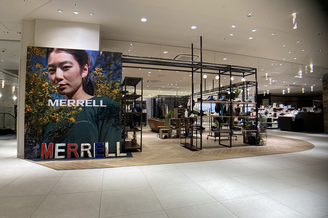 MERRELL 渋谷スクランブルスクエア店01