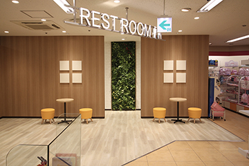 矢尾百貨店 REST ROOM 各階 事例